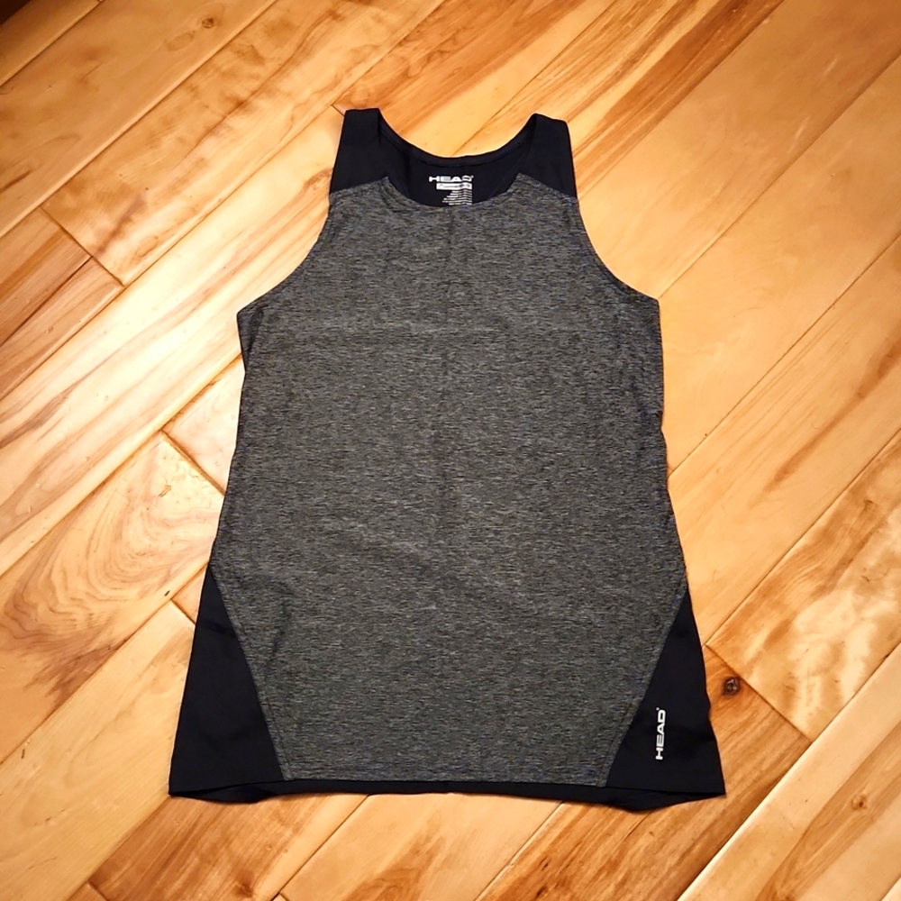 HEAD Sportswear Racerback Gray Athletic Tank